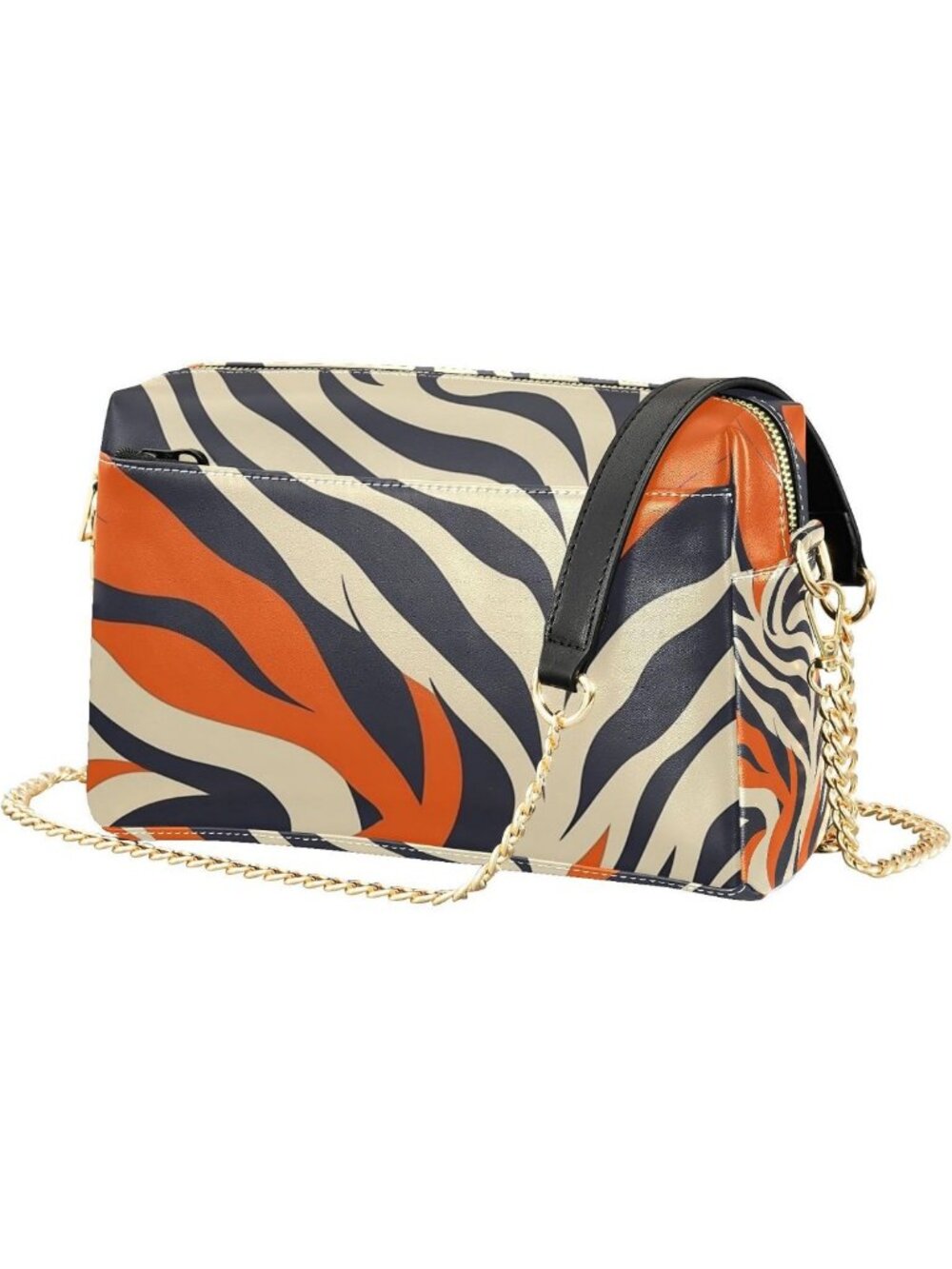 Vegan Leather Crossbody Bag for Women - Stylish Sling Shoulder Handbag Purse